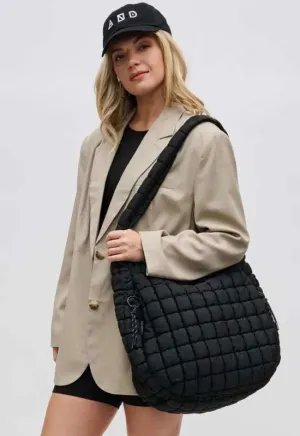 Sol & Selene - Revive Quilted Bag Black