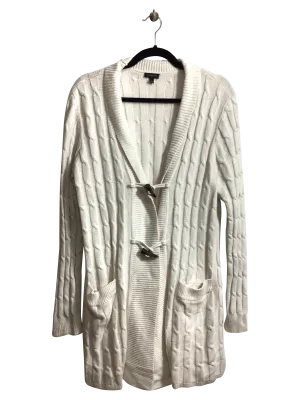TALBOTS Women Cardigans Regular fit in White - L