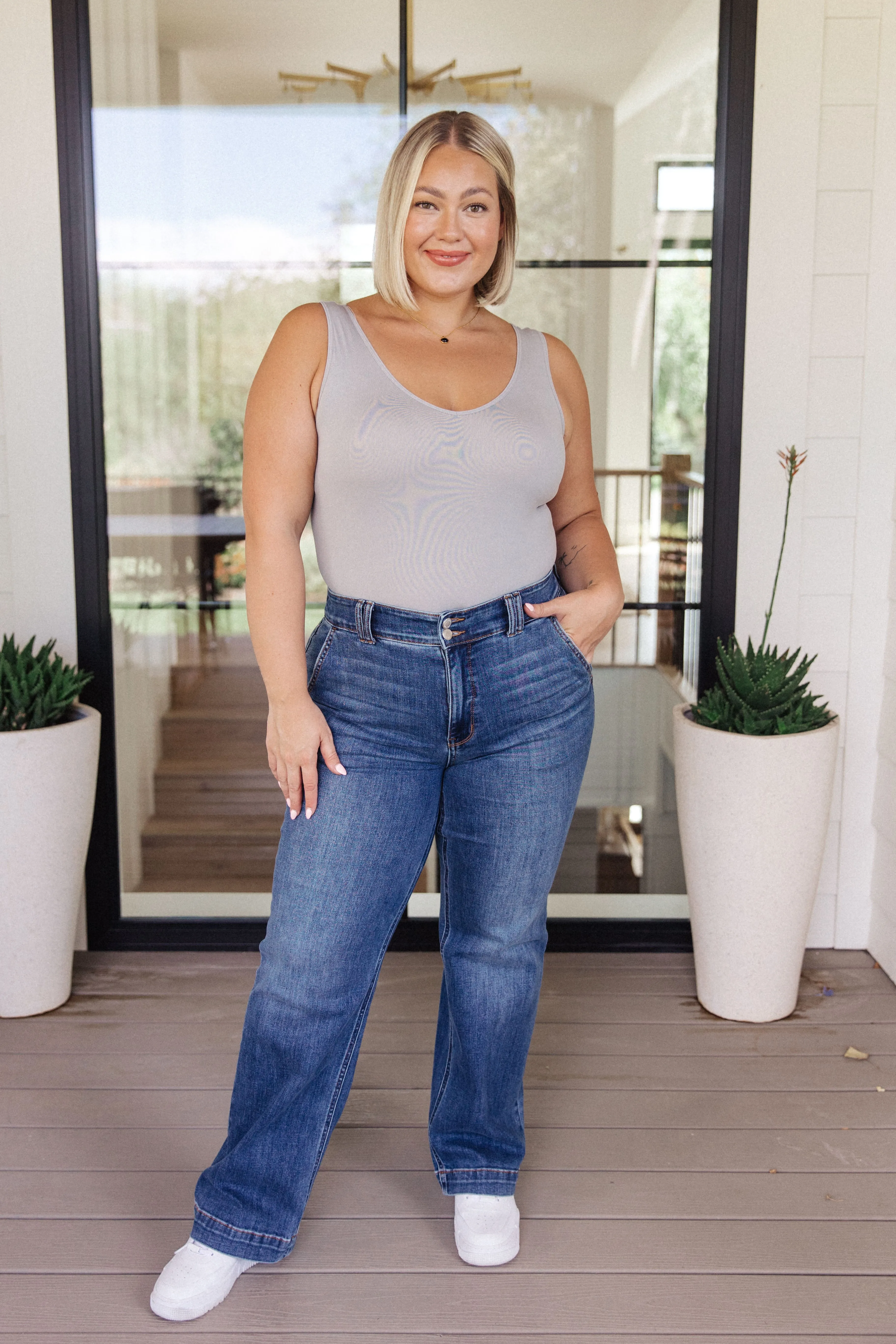 The Basics Bodysuit, Grey