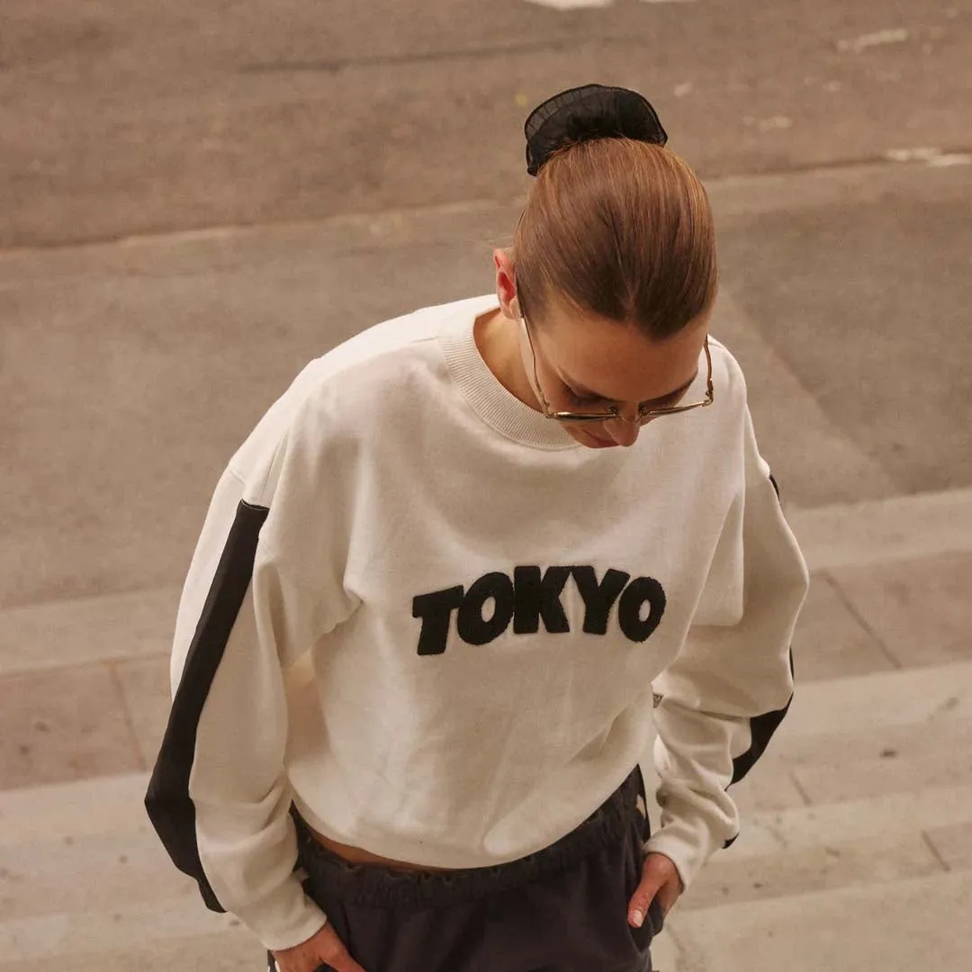 TOKYO SWEATSHIRT | WARM WHITE