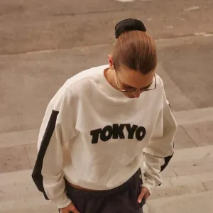 TOKYO SWEATSHIRT | WARM WHITE