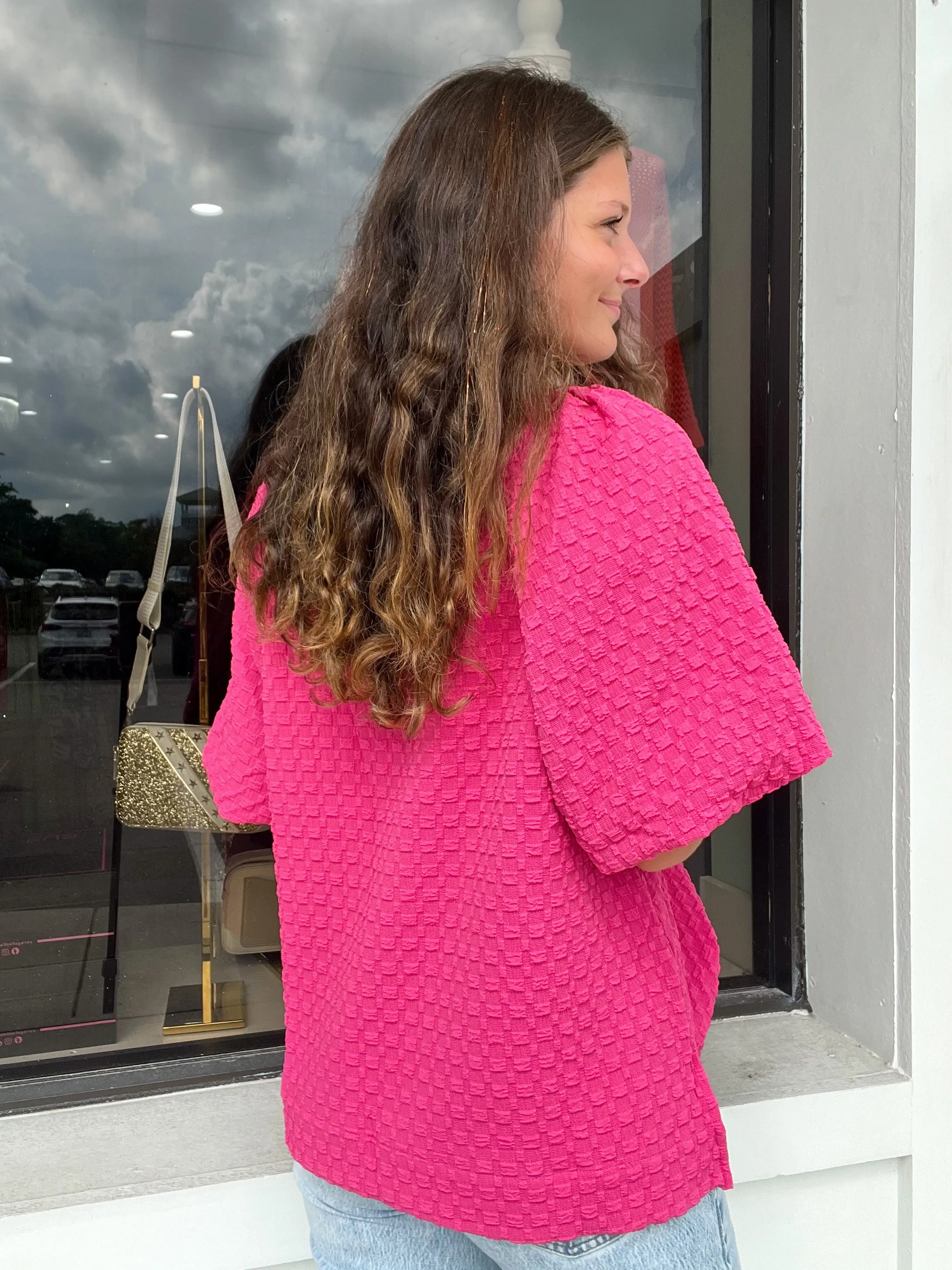 Umgee Jacquard Top