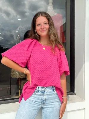 Umgee Jacquard Top