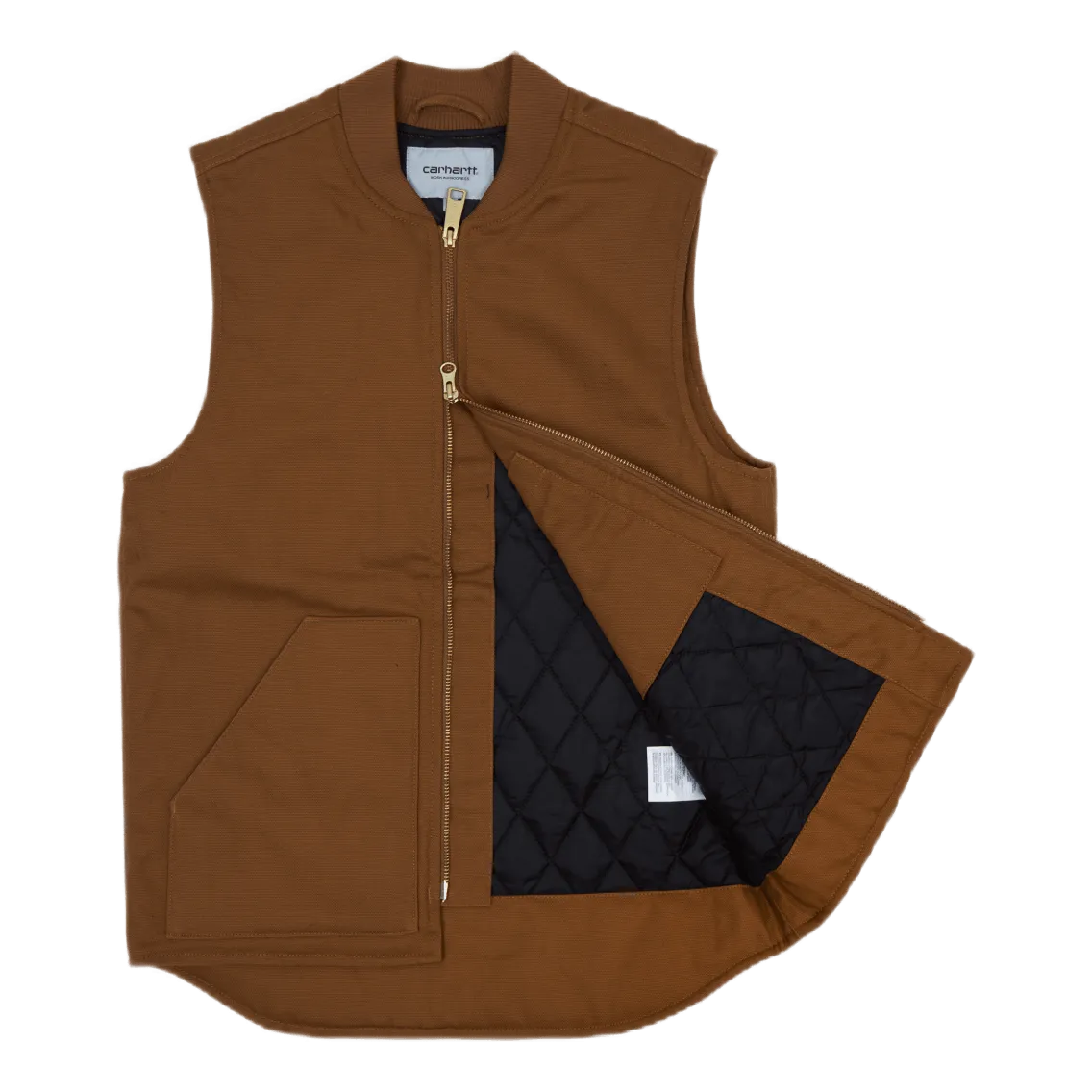 Vest 100% Organic Cotton 'dear Hamilton Brown