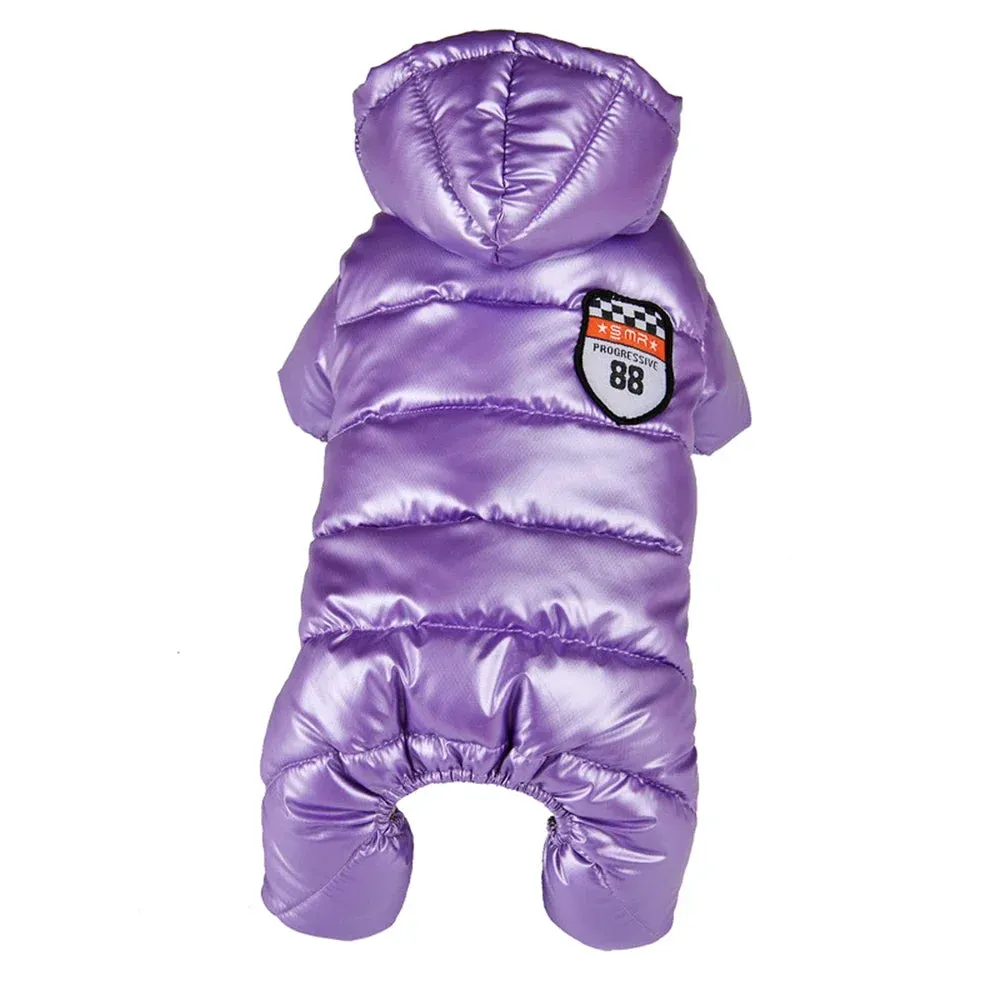 Waterproof Winter Jumpsuit for Small Dogs - Warm Hooded Coat