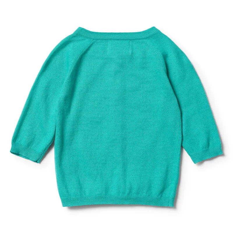 Wilson & Frenchy Peacock Summer Cardigan