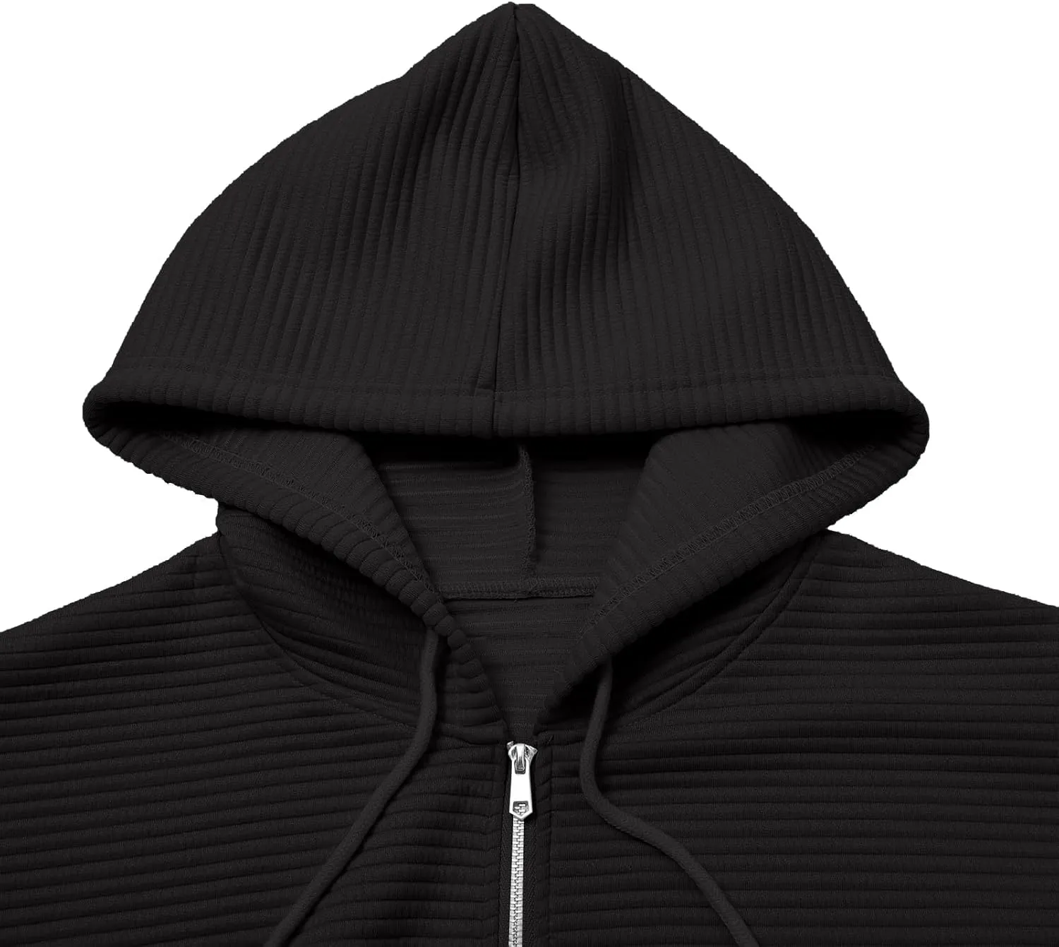 Women Zip Up Hoodie Long Sleeve Hooded Oversized Sweatshirts Y2K Jacket with Pockets Casual Drawstring Fall Coat