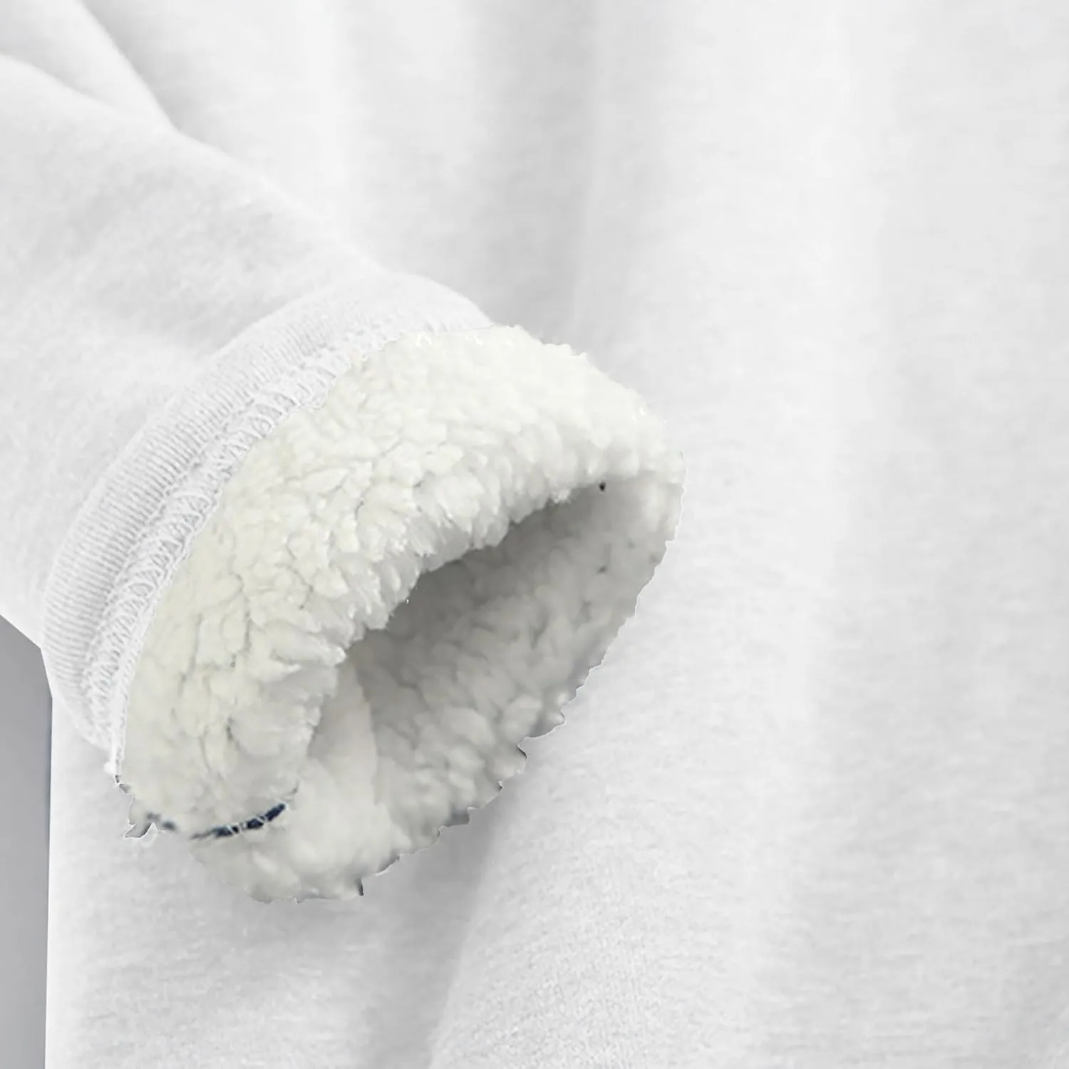 Womens Fleece Crewneck Sweatshirt Sherpa Lined Sweatshirt Thermal Sweatshirt Warm Winter Pullover Sweatshirt