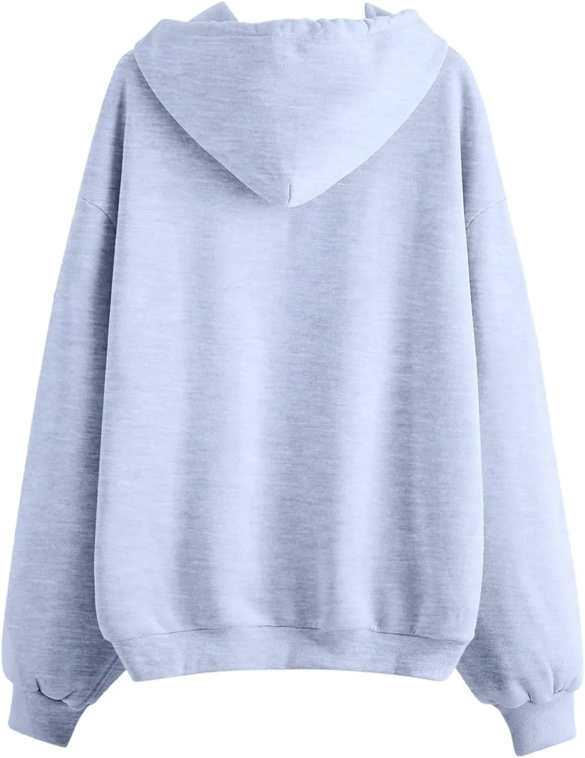 Womens Oversized Zip Up Hoodies Long Sleeve Fall Casual Sweatshirts Jacket Trendy Y2k Hoodie with Pocket, Medium
