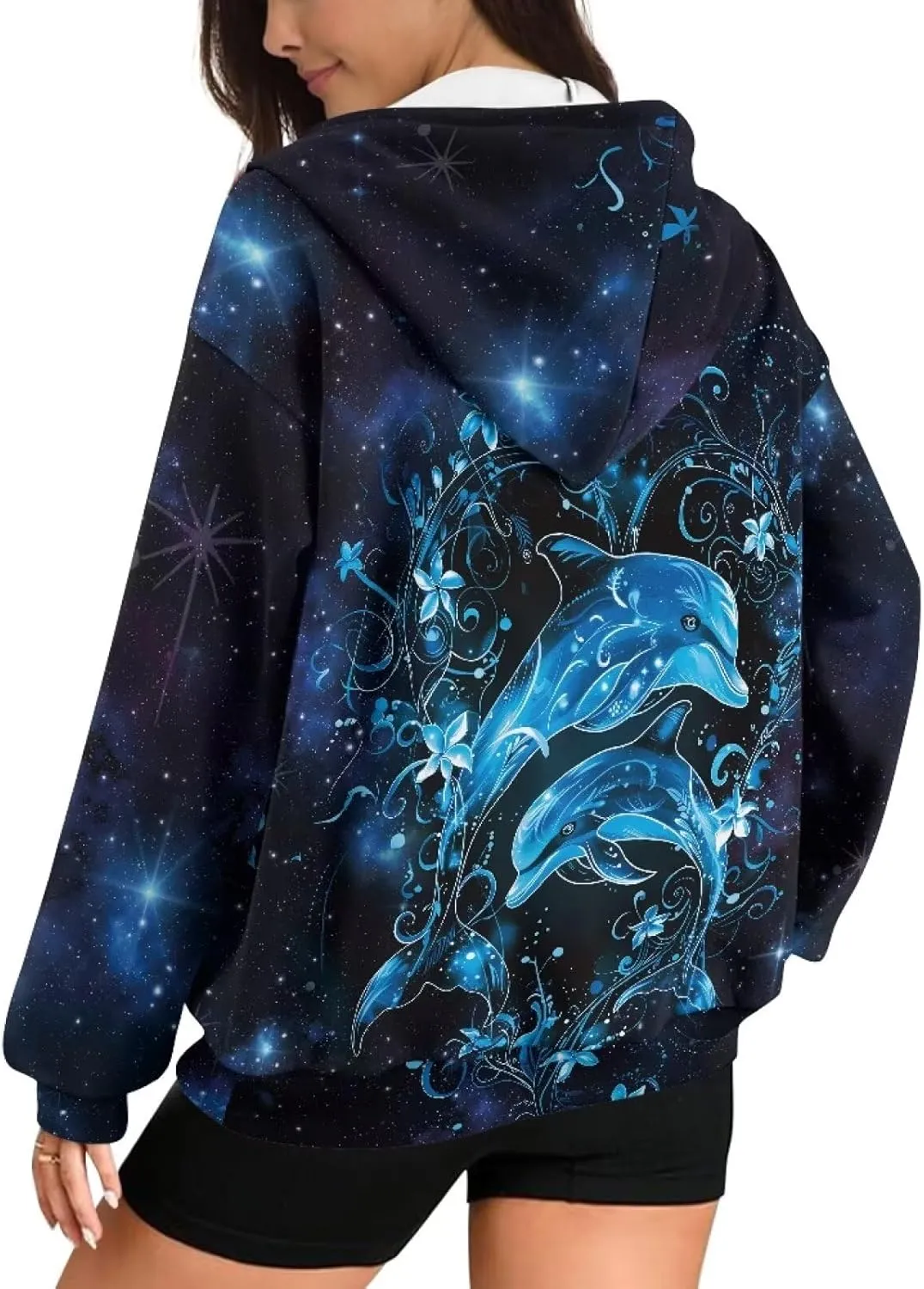 Womens Zip Up Hoodies Long Sleeve Sweatshirts Fall Outfits Sweaters Casual Fashion Jackets Size XS-4XL