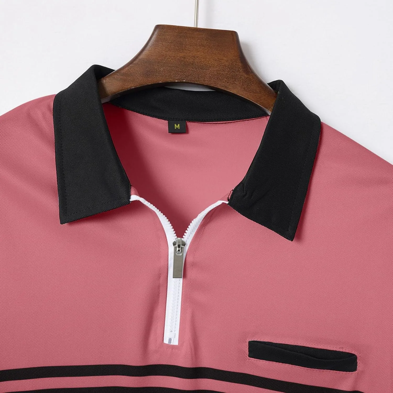 Ymosrh Men's Big and Tall Polo Shirts Golf Tennis Shirt Short Sleeve Casual Work T-Shirt Shirts for Men, M-3XL
