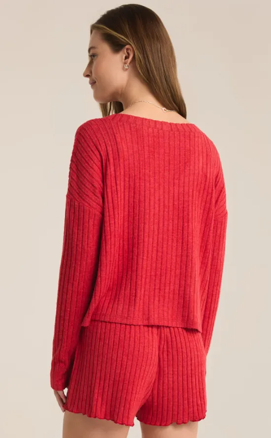 Z Supply Mara Long Sleeve Cardigan Top