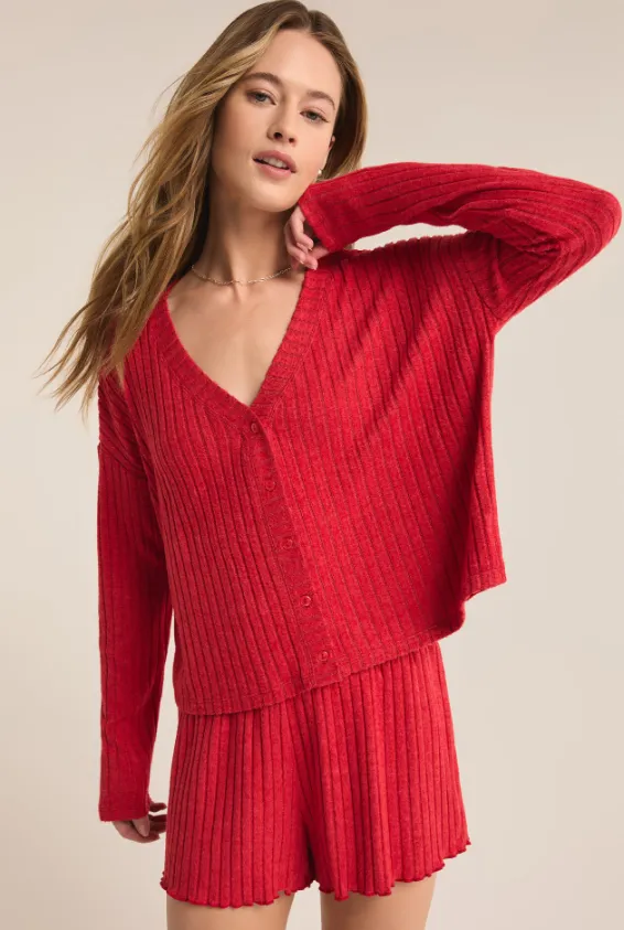 Z Supply Mara Long Sleeve Cardigan Top